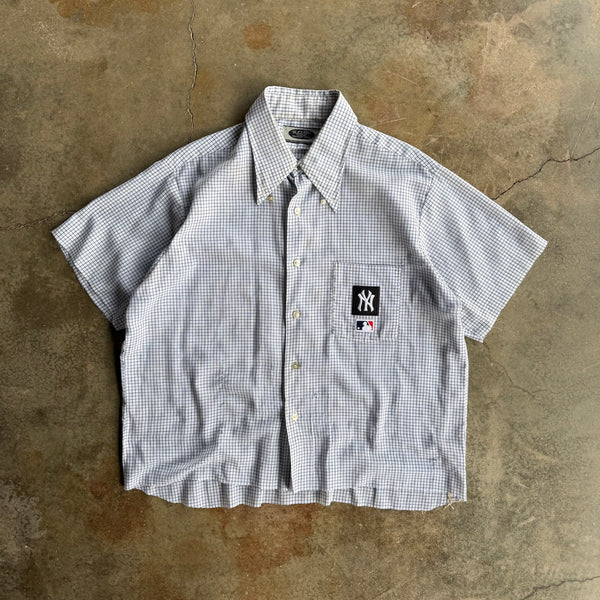 Vintage New York Yankees Cropped Boxy Up - L