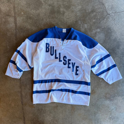Vintage 90s Bullseye Hockey Jersey - L