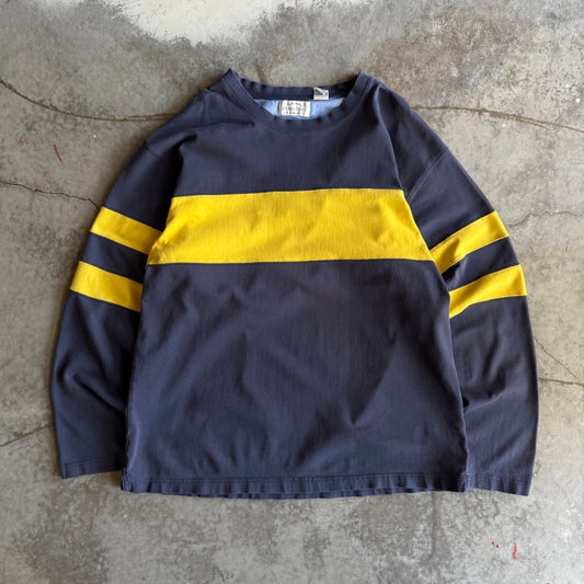 Vintage 00s Rugby Style Longsleeve - L