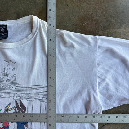 Vintage Berlin Cropped boxy Tshirt - XXL