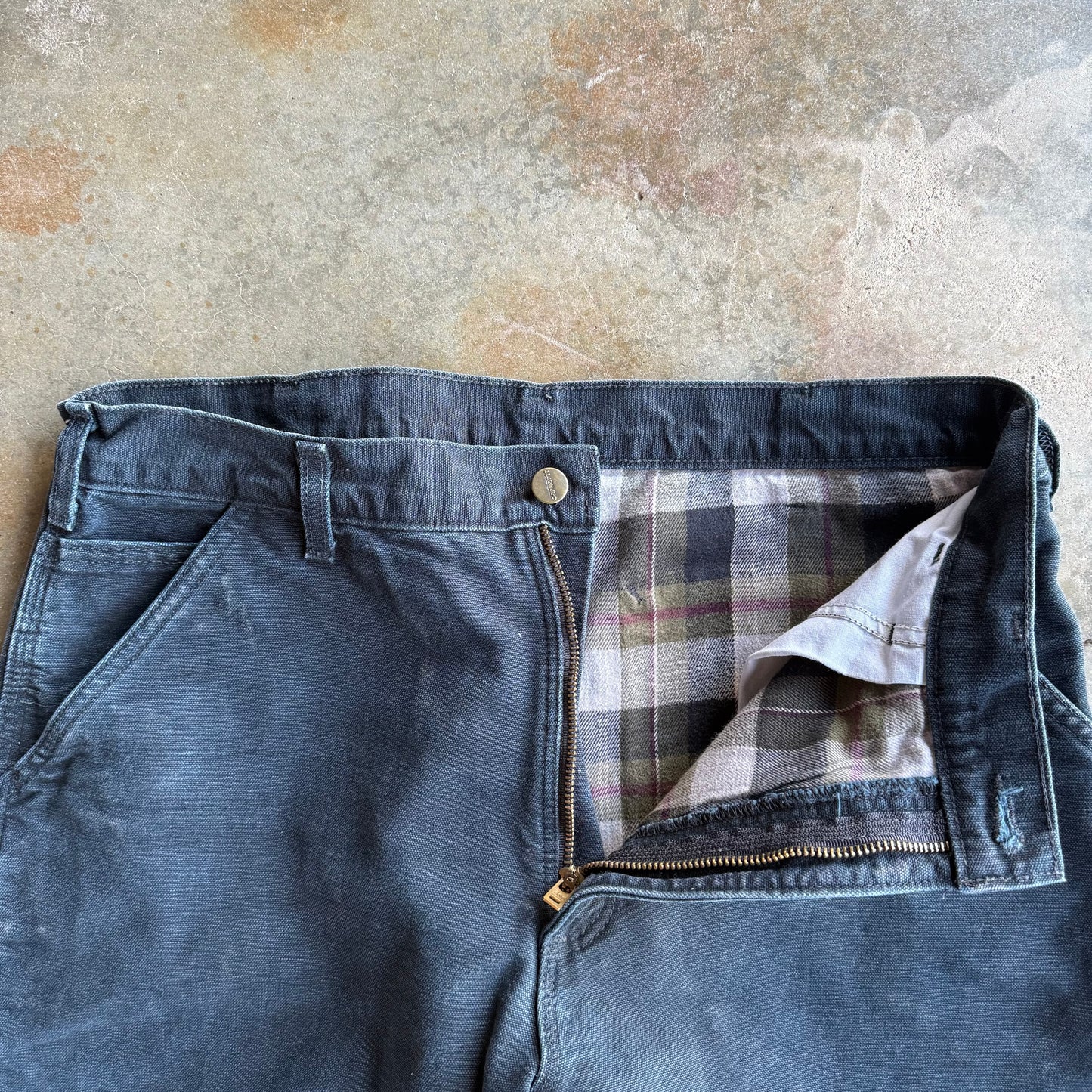Vintage Black Baggy Carhartt Pants - 34