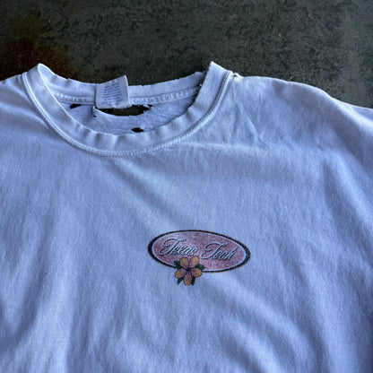 Vintage Distressed Texas Tech Tshirt - XL