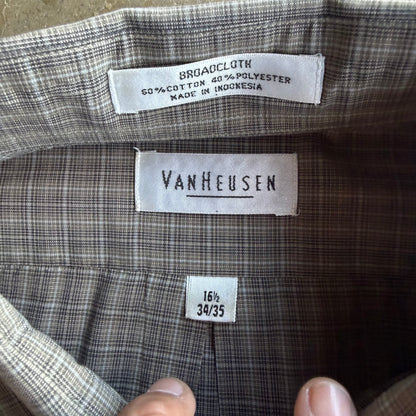 Vintage Cropped Button Up - L