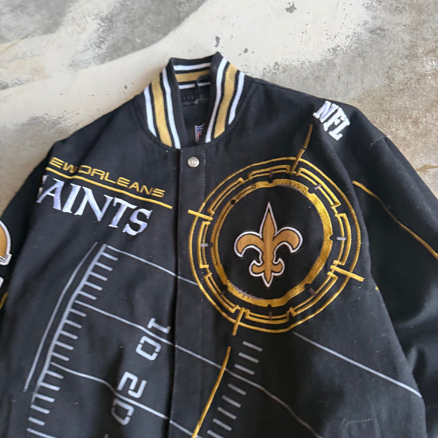 Vintage 00s NFL Saints Jacket - S