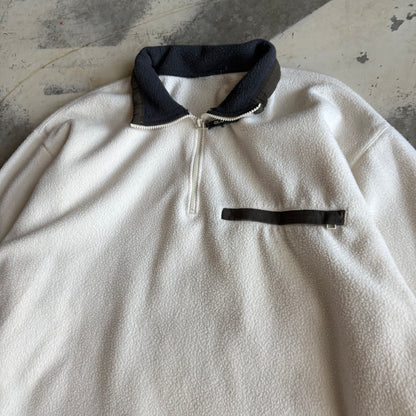 Vintage 90s Old Navy Fleece Quarter Zip - XL