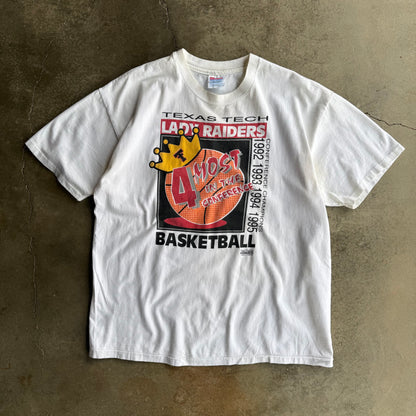 Vintage Texas tech basketball tshirt - XL