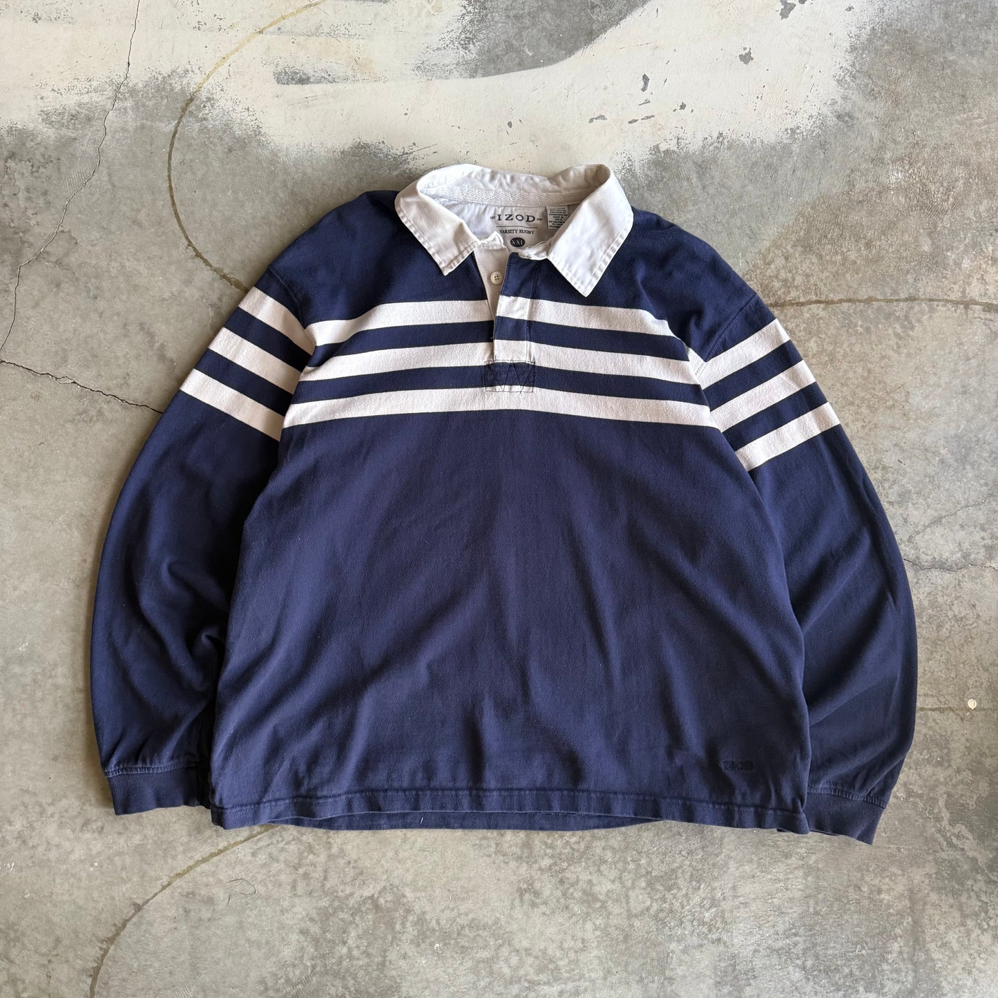 Vintage 00s IZOD Rugby Polo - XXL