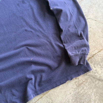 Vintage 90s Heavily Distressed Old Navy Longsleeve- L