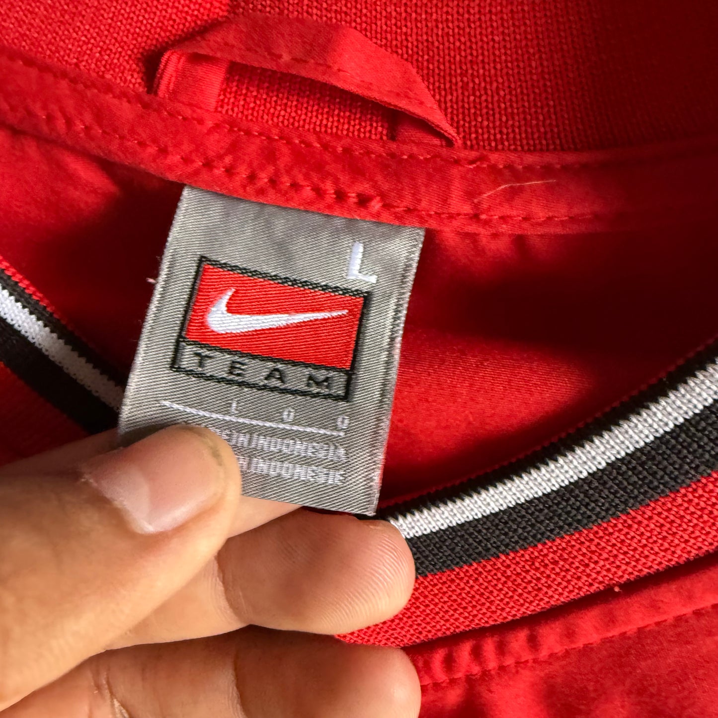 Vintage 00s Texas Tech Nike Windbreaker Jacket - L