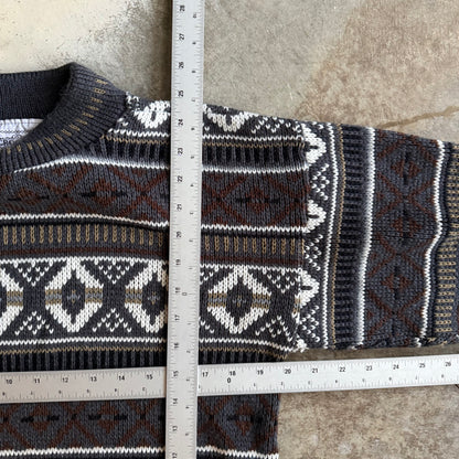 Vintage 90s Grandma Sweater - L