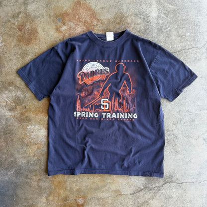 Vintage Padres Training Baseball Tshirt - XL