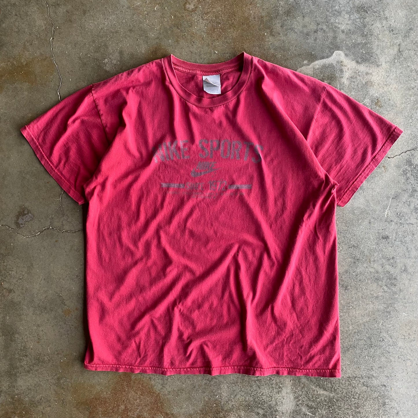 Vintage 00s Faded Nike Tee - XL