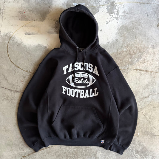 Vintage 00s Russell Athletic Track Hoodie - L