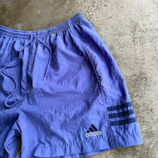 Vintage Purple Adidas Shorts - XL