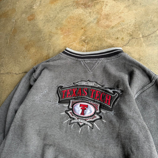 Vintage 90s Texas Tech Crewneck - L