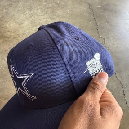 Vintage 90s Cowboys Plain Logo SnapBack Hat