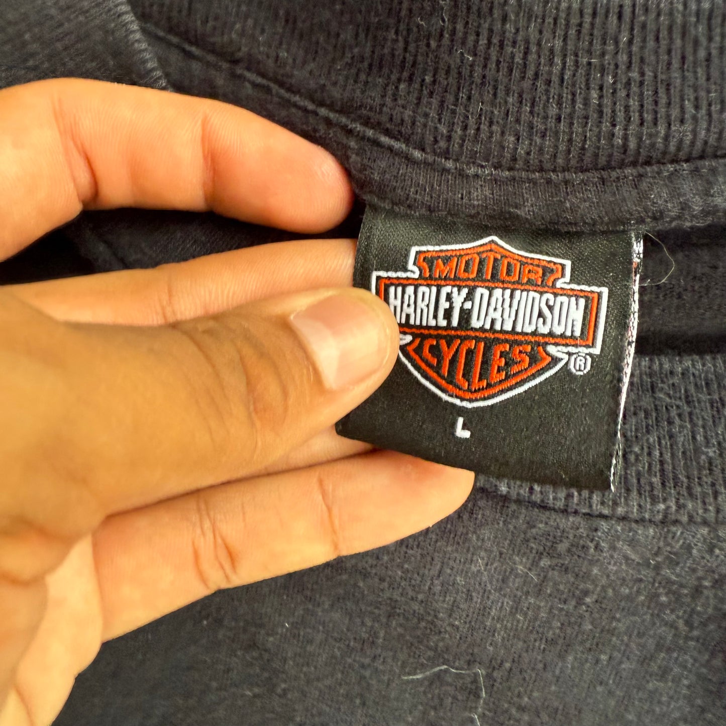 Vintage 00s Harley Davidson Tee - L