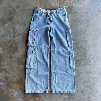 Baggy Cargo Jeans - 26