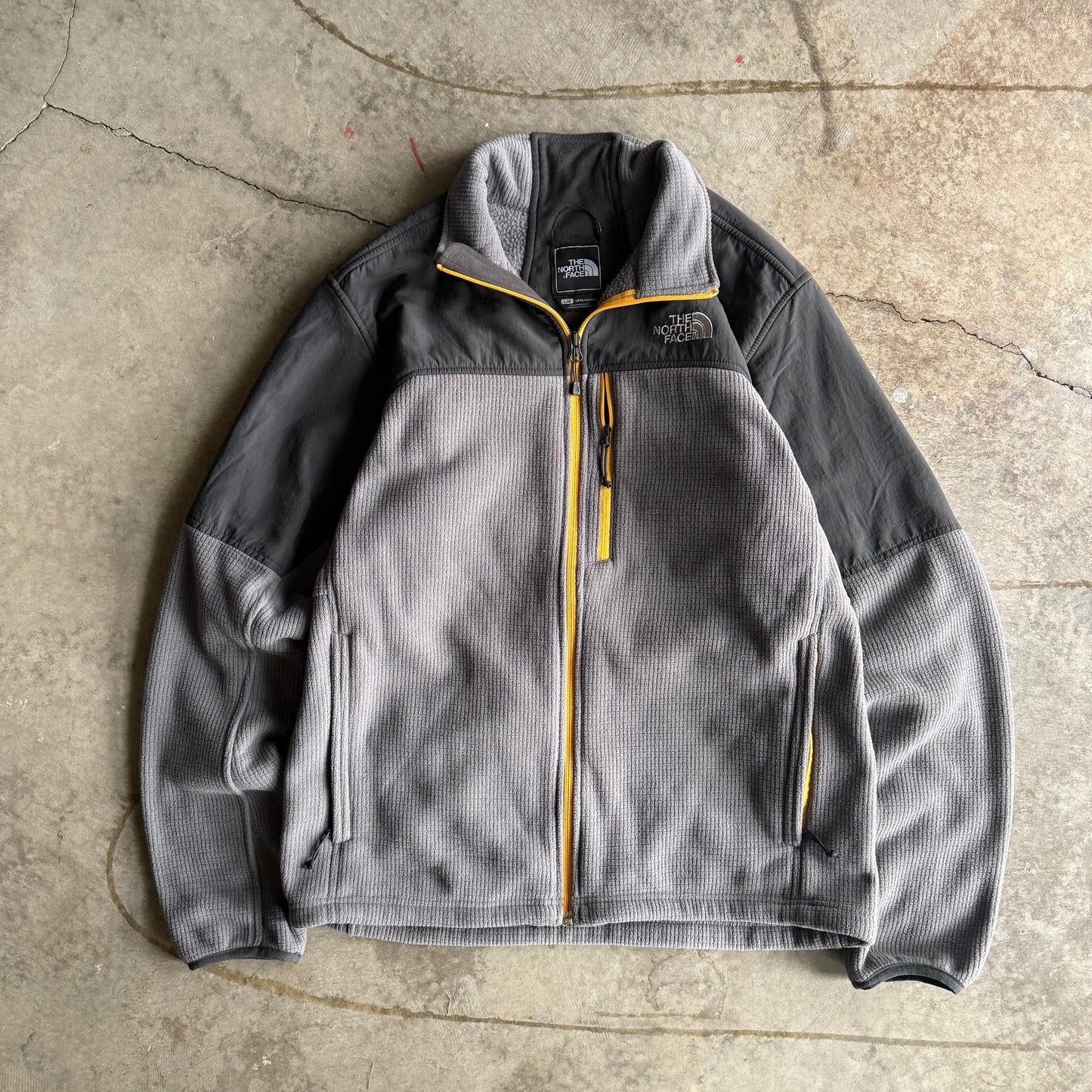 North Face Zip Up - L
