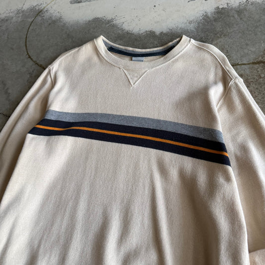 Vintage 00s Old Navy Striped Sweater - L