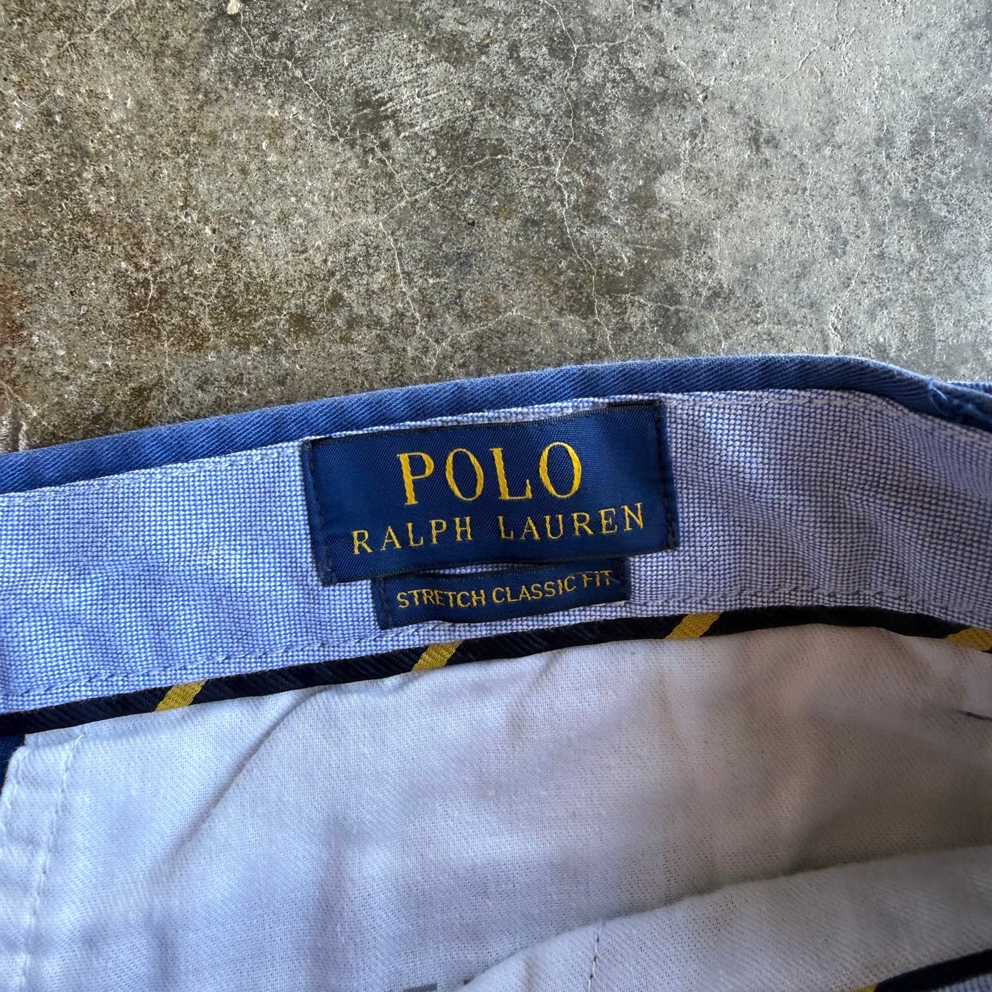 Vintage Blue Polo Ralph Lauren Shorts - 33