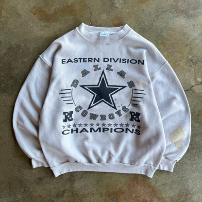 Vintage Dallas Cowboys Distressed Crewneck - L