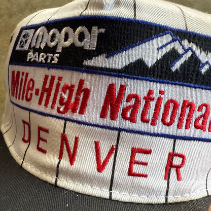 Vintage 90s Mile-High Denver SnapBack Hat