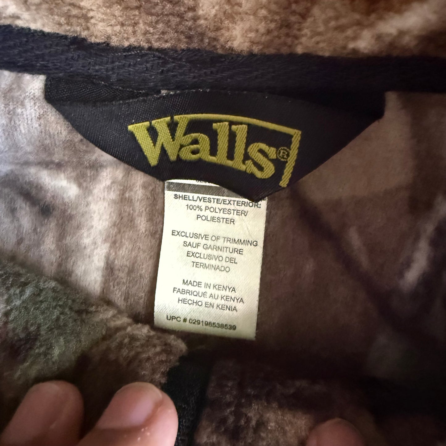 Vintage 00s Realtree Fleece Zip up - L