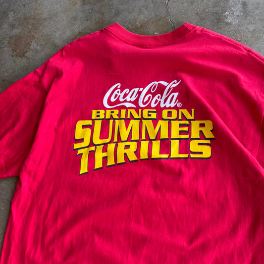 Vintage Coke Summer Thrills Tshirt - L