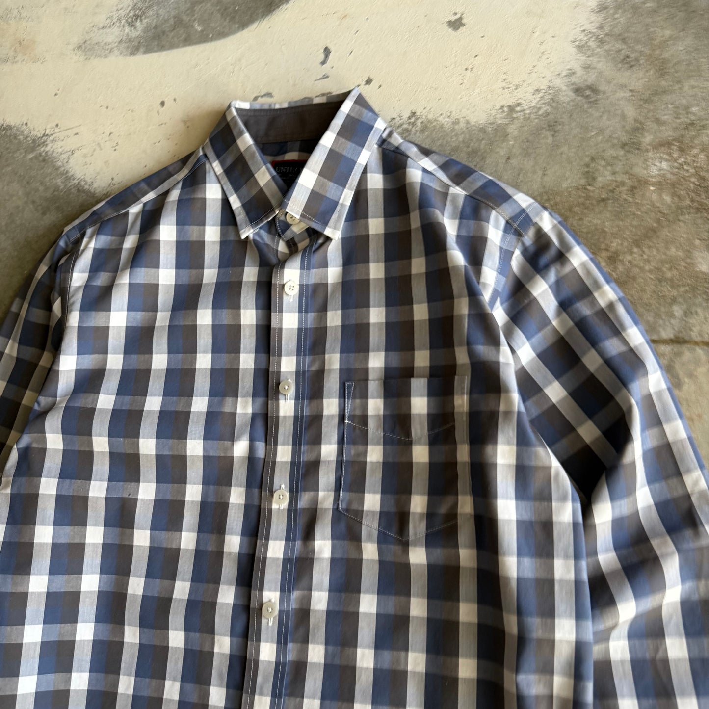 Vintage 00s Cropped Flannel - S