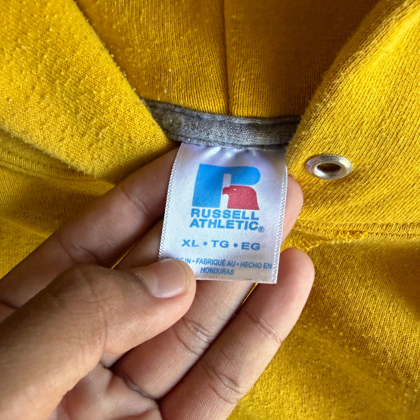 Vintage 00s Russell Athletic Hoodie - XL