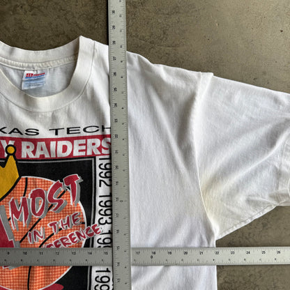 Vintage Texas tech basketball tshirt - XL