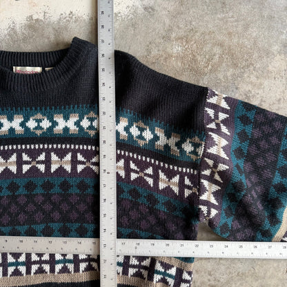 Vintage 90s Grandma Sweater - L