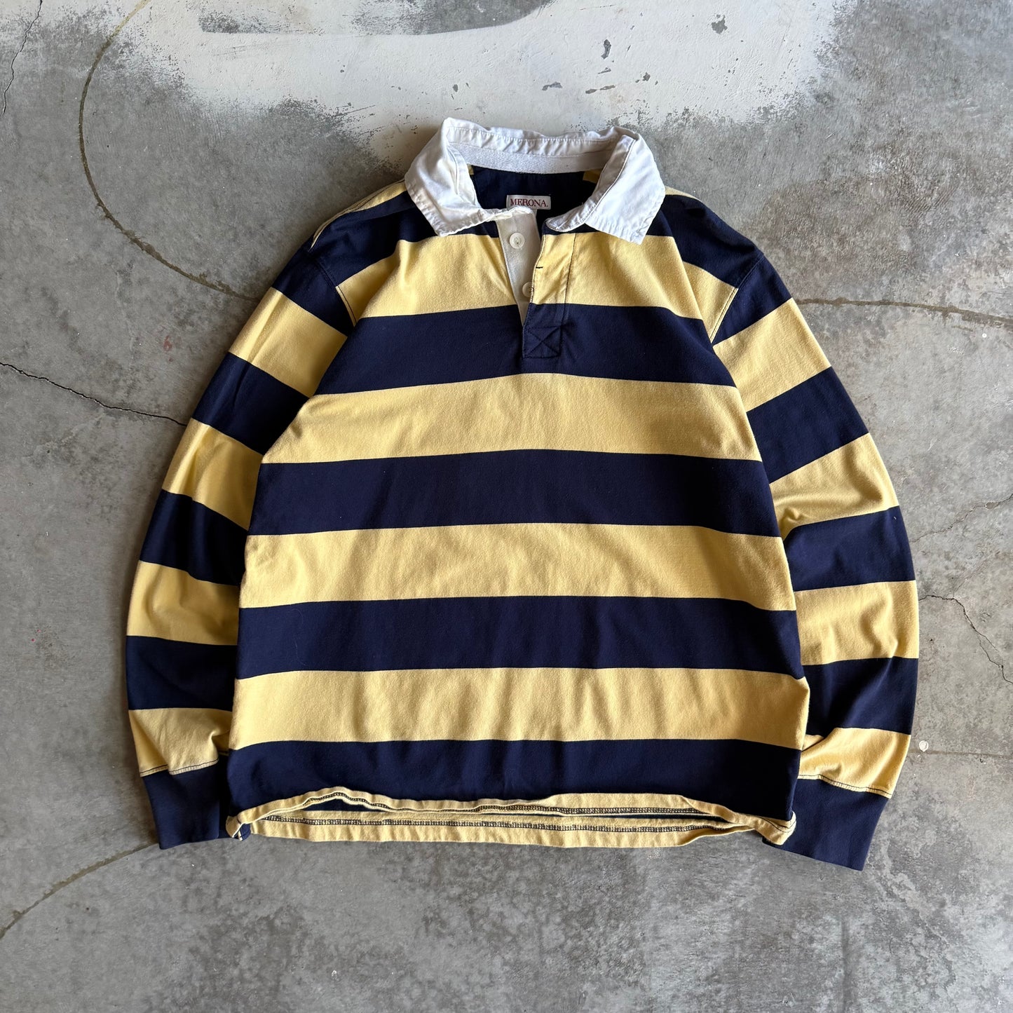 Vintage 00s Rugby Polo - XL