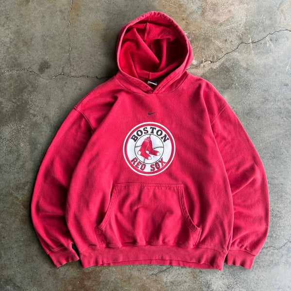 Vintage Nike Red Sox Hoodie - L