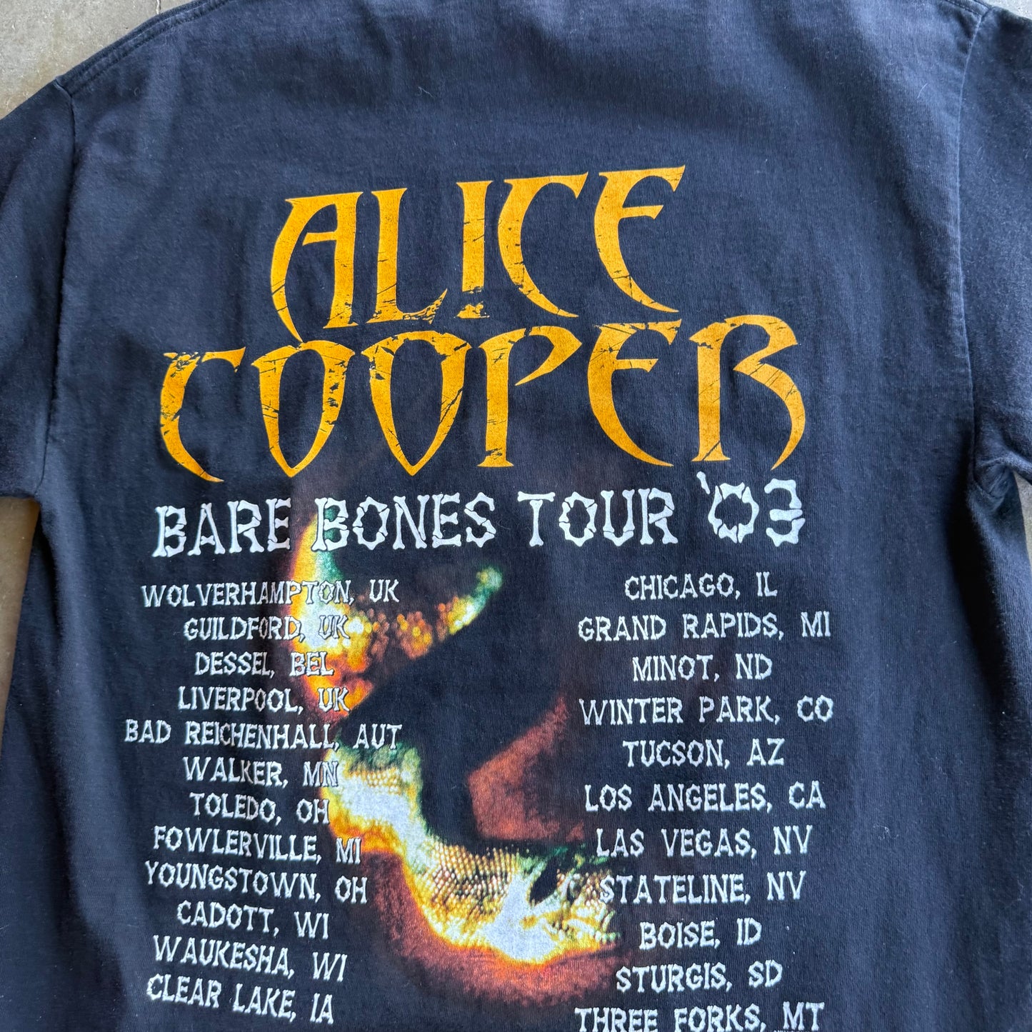 Vintage Alice Cooper Band Tshirt - L