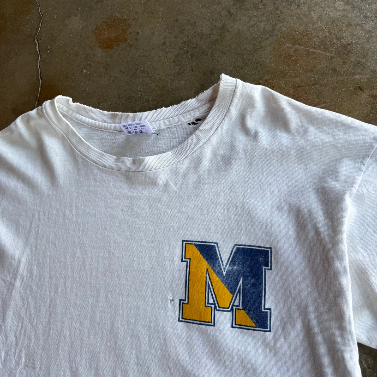 Vintage Michigan Lacrosse Tshirt - L