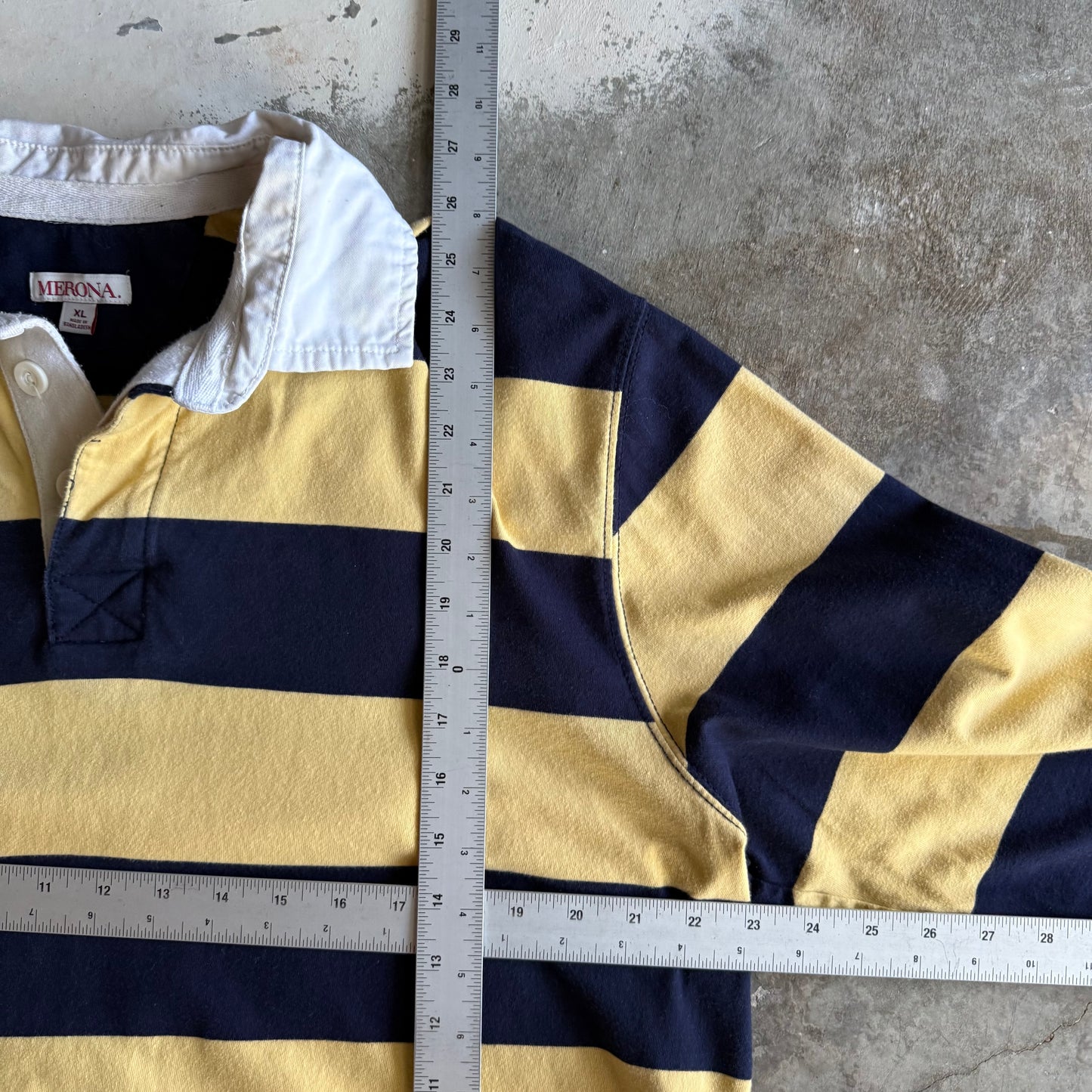 Vintage 00s Rugby Polo - XL