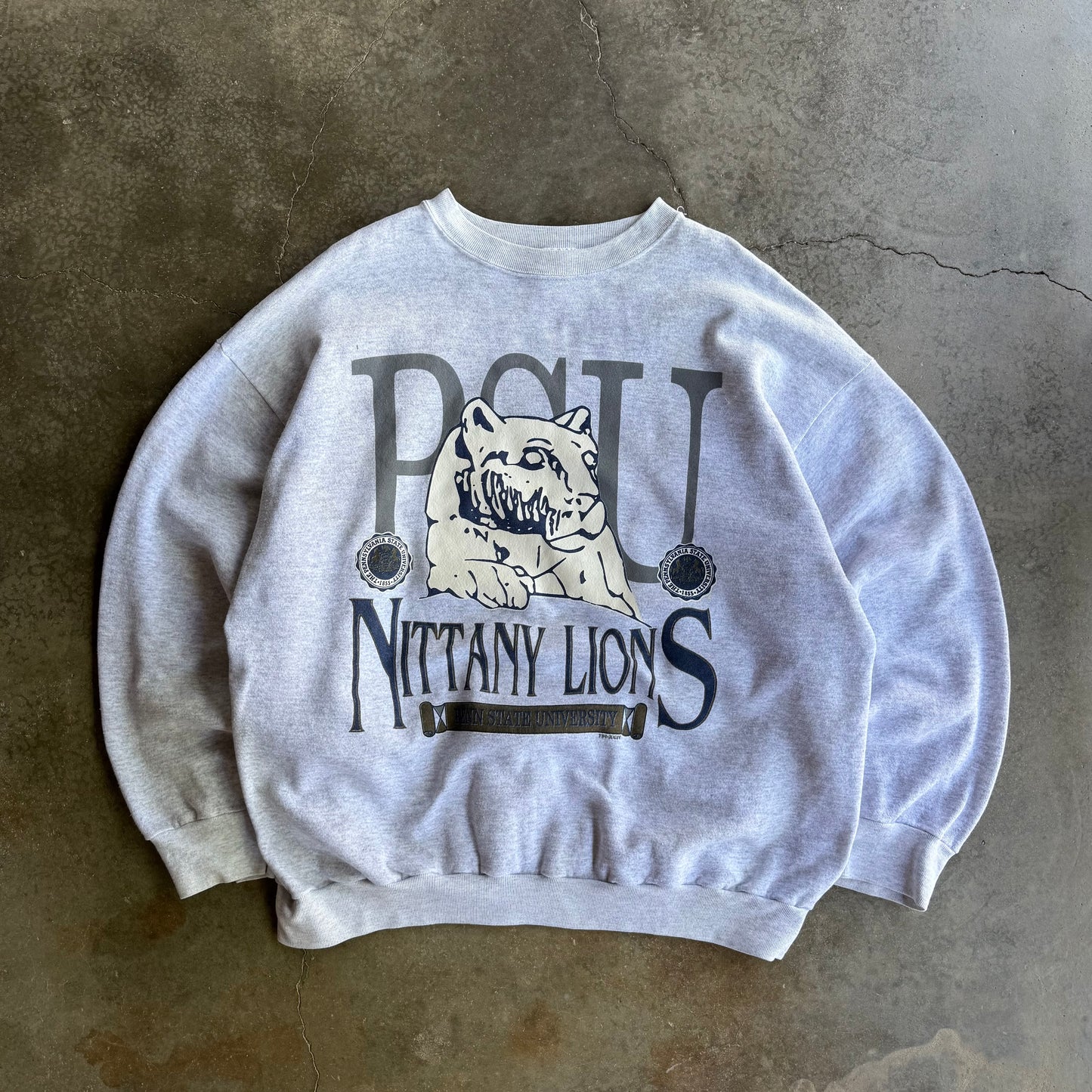 Vintage 90s Penn State Crewneck - XXXL