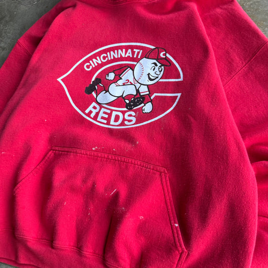 Vintage Cincinnati Red Hoodie - XL