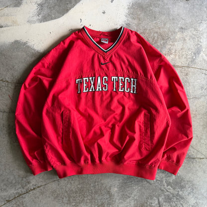 Vintage 00s Texas Tech Nike Windbreaker Jacket - L