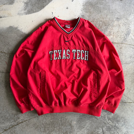 Vintage 00s Texas Tech Nike Windbreaker Jacket - L