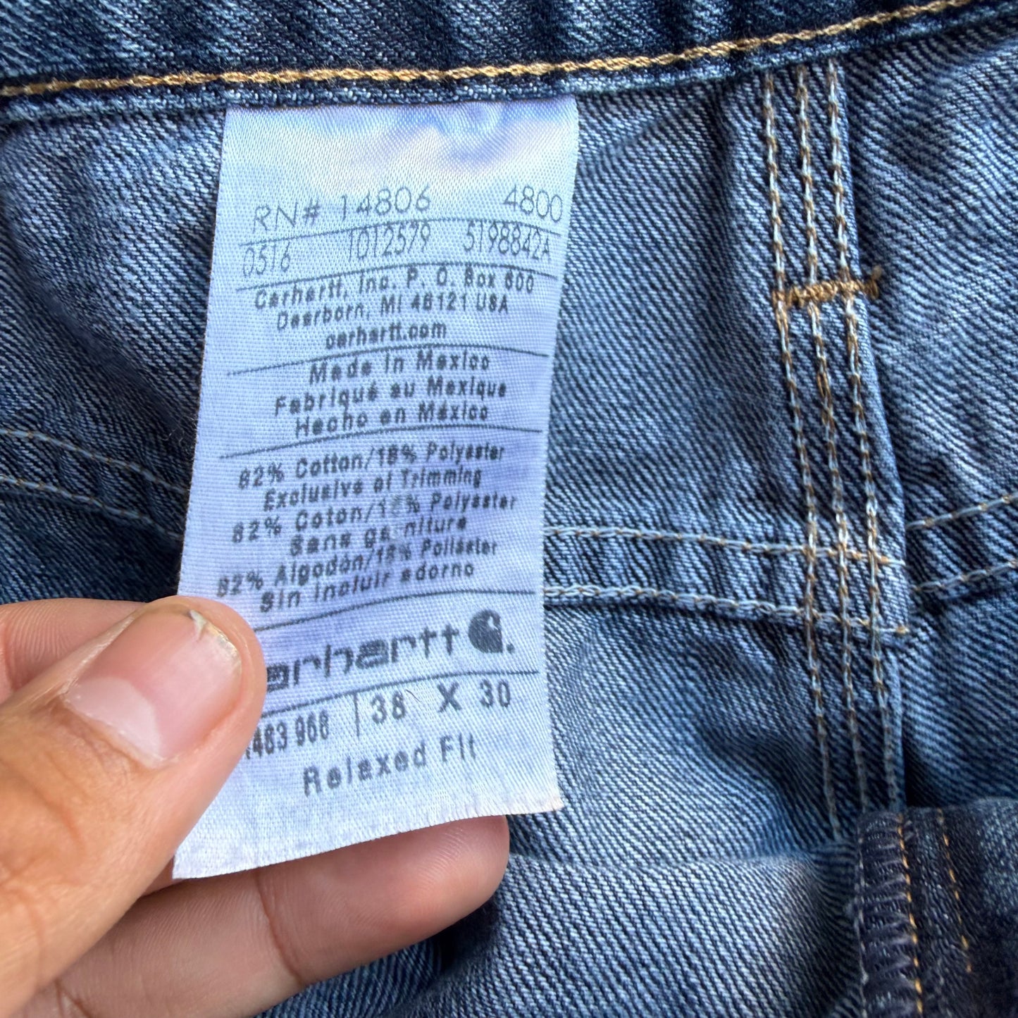 Vintage Baggy Carhartt Jeans - 38