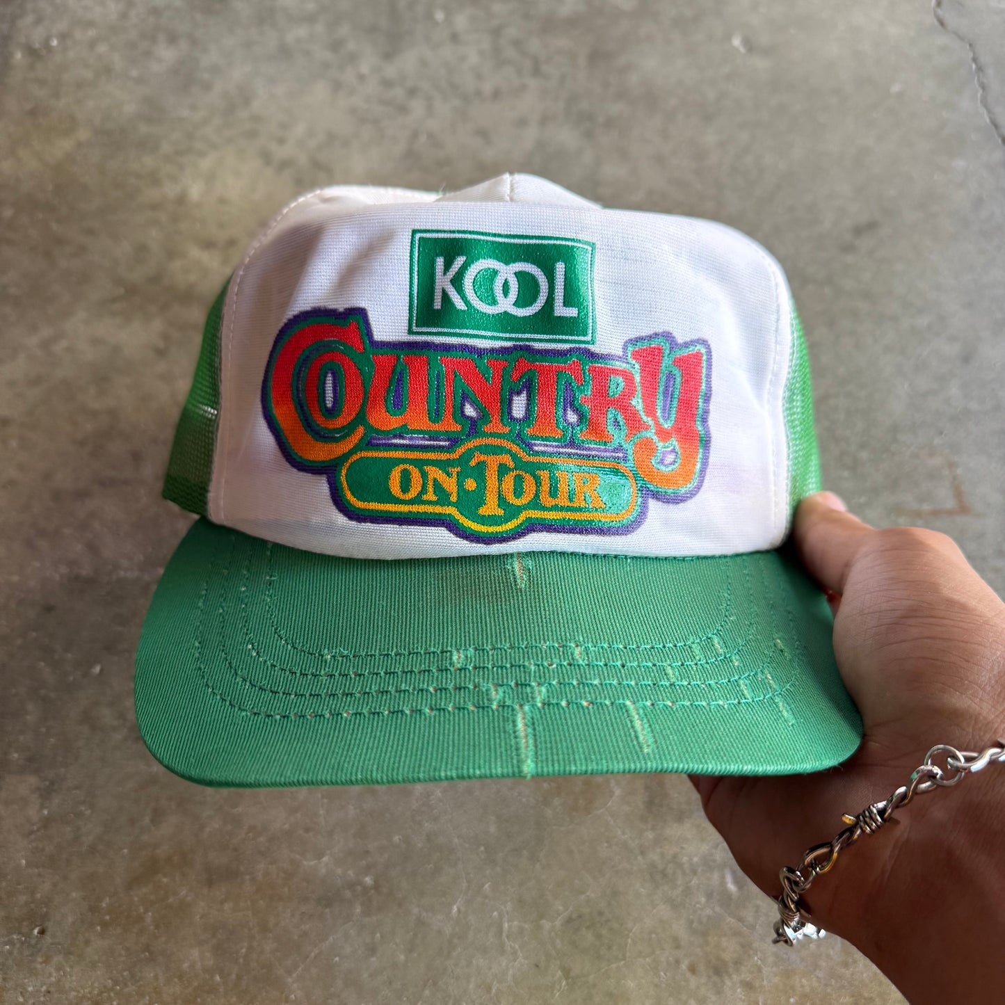 Vintage 90s Country Tour SnapBack Trucker Hat