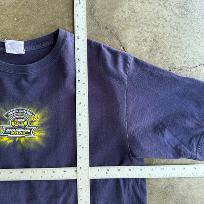 Vintage 00s NASCAR Jimmy Johnson Tee - XL
