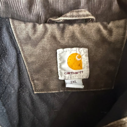 Vintage Faded Brown Carhartt Jacket - XXL
