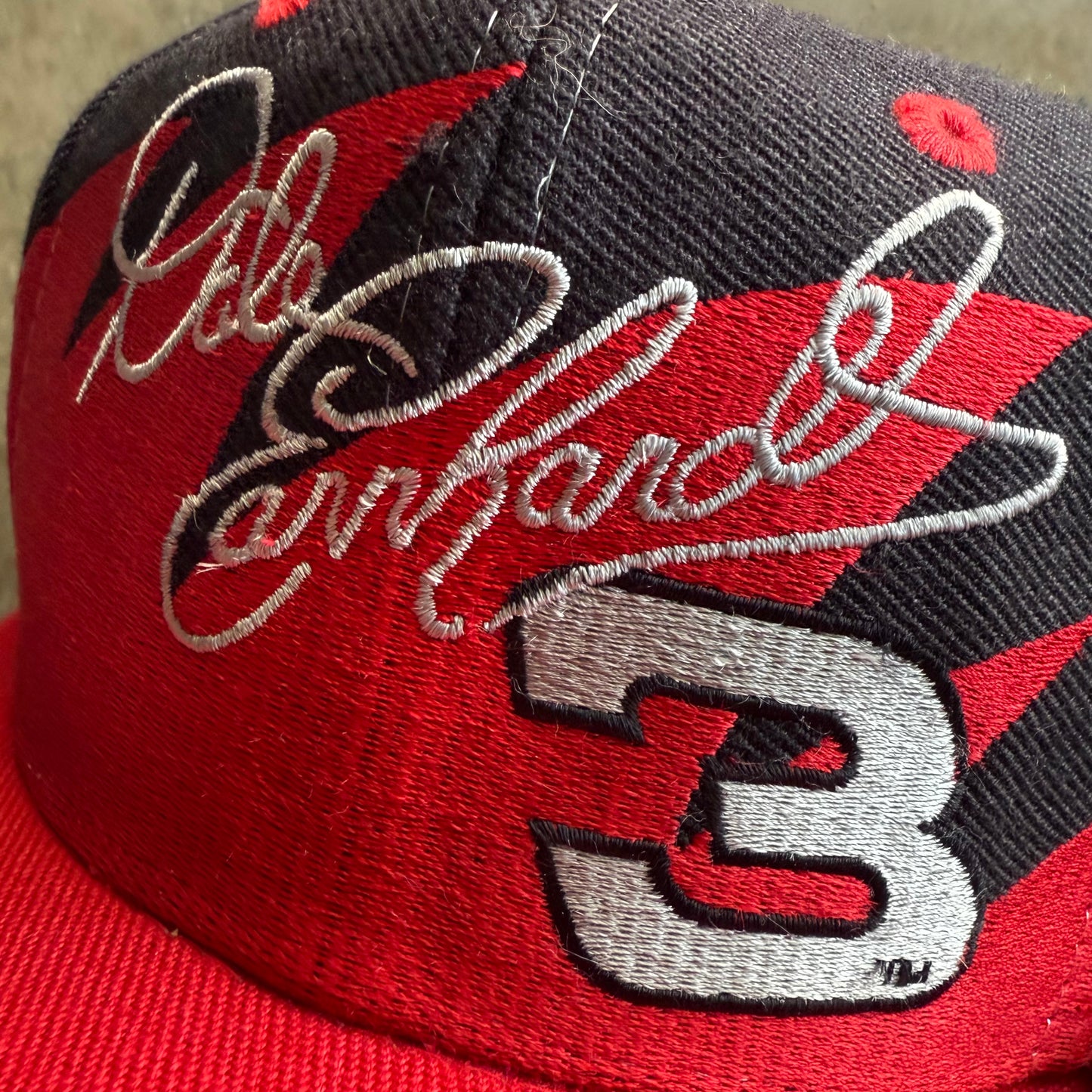 Vintage 90s NASCAR Sharktooth SnapBack Hat