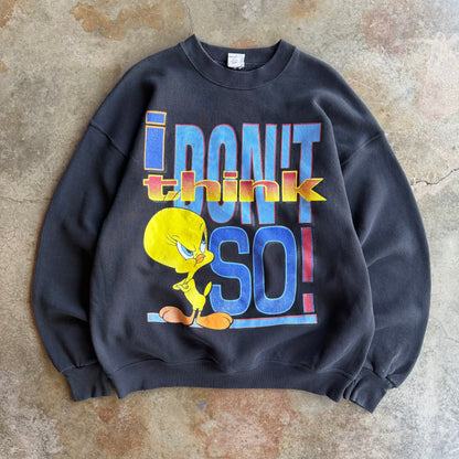 Vintage Tweety Bird Crewneck - L