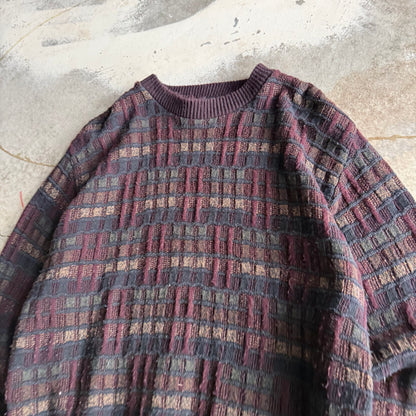Vintage Grandpa Sweater - L