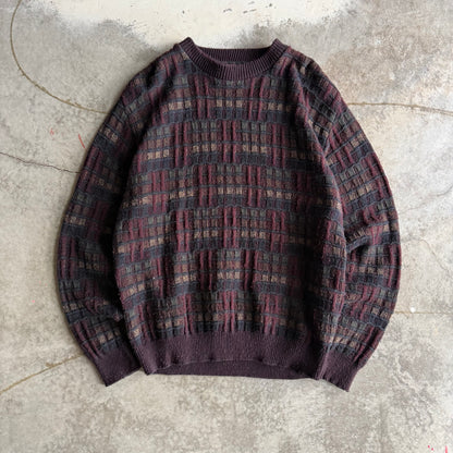 Vintage Grandpa Sweater - L